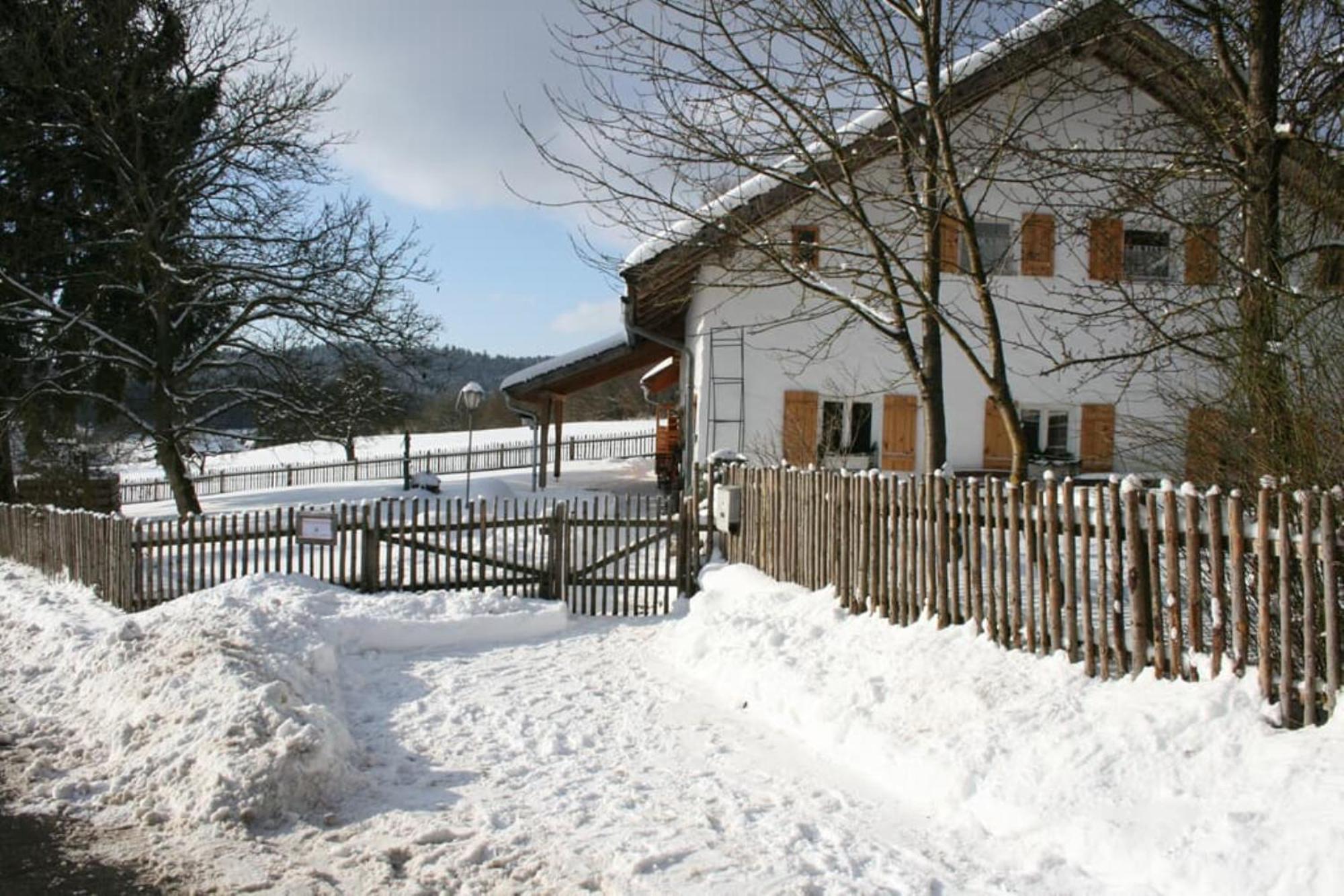 Ferienhaus Winter Blaibach Dış mekan fotoğraf